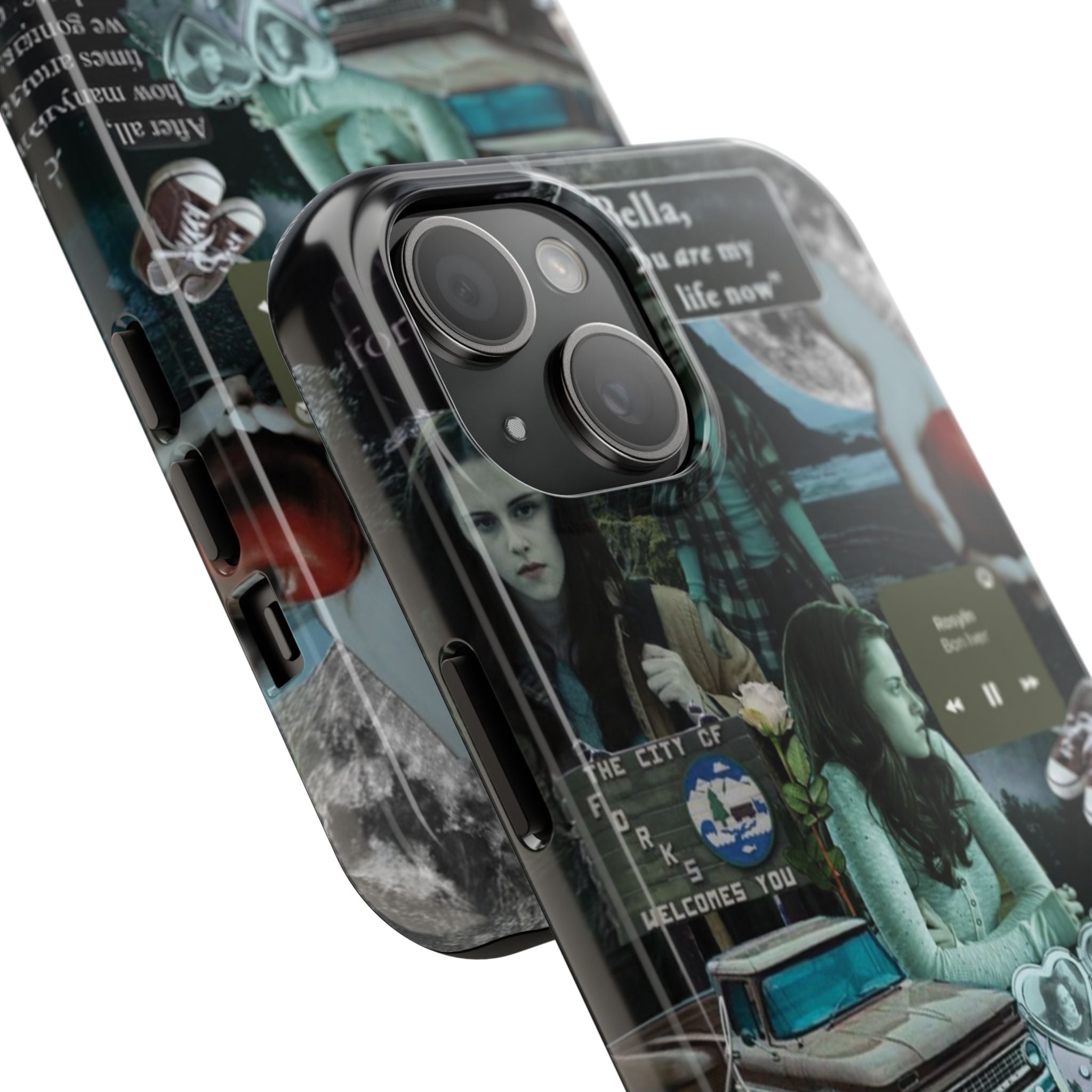 Twilight Bella Swan Phone Case – Aesthetic Vintage Forks WA Cover, Phone Accessory for ip 11 12 13 14 15 16 Promax Pro Plus