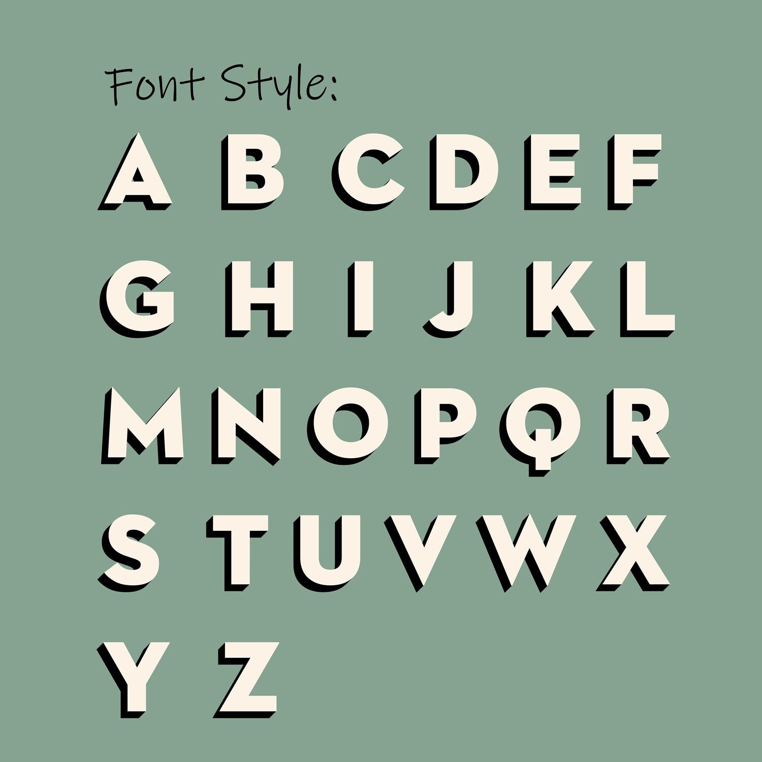 Personalised Large Initial Phone Case, Phone Accessory for ip 12 13 14 15 16 Pro Max Plus Proe