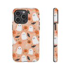Halloween Phone Case, Cute Ghosts Design Pattern, Cute Spooky Phone Case
