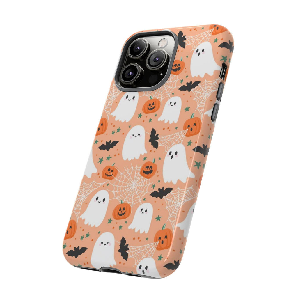Halloween Phone Case, Cute Ghosts Design Pattern, Cute Spooky Phone Case