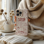 Vintage I'm Literally Just a Girl Collage Phone Case, Preppy Girl Dinner, Cute Girly Case Phone Cover for ip 17 16 15 14 13 12 11 ss s25 24 23
