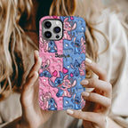 Custom Stitch Phone Case, Lilo And Stitch  Phone Cover, Stitch Phone Accessories, Cute Stitch phone Phone Case, Stitch
