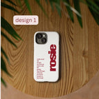 Rosé Rosie Album Kpop Fan Art Tough Case, Cute Phone Cover, Kpop Phone Accessories, BP Fan Merch, Rose Phone Case,