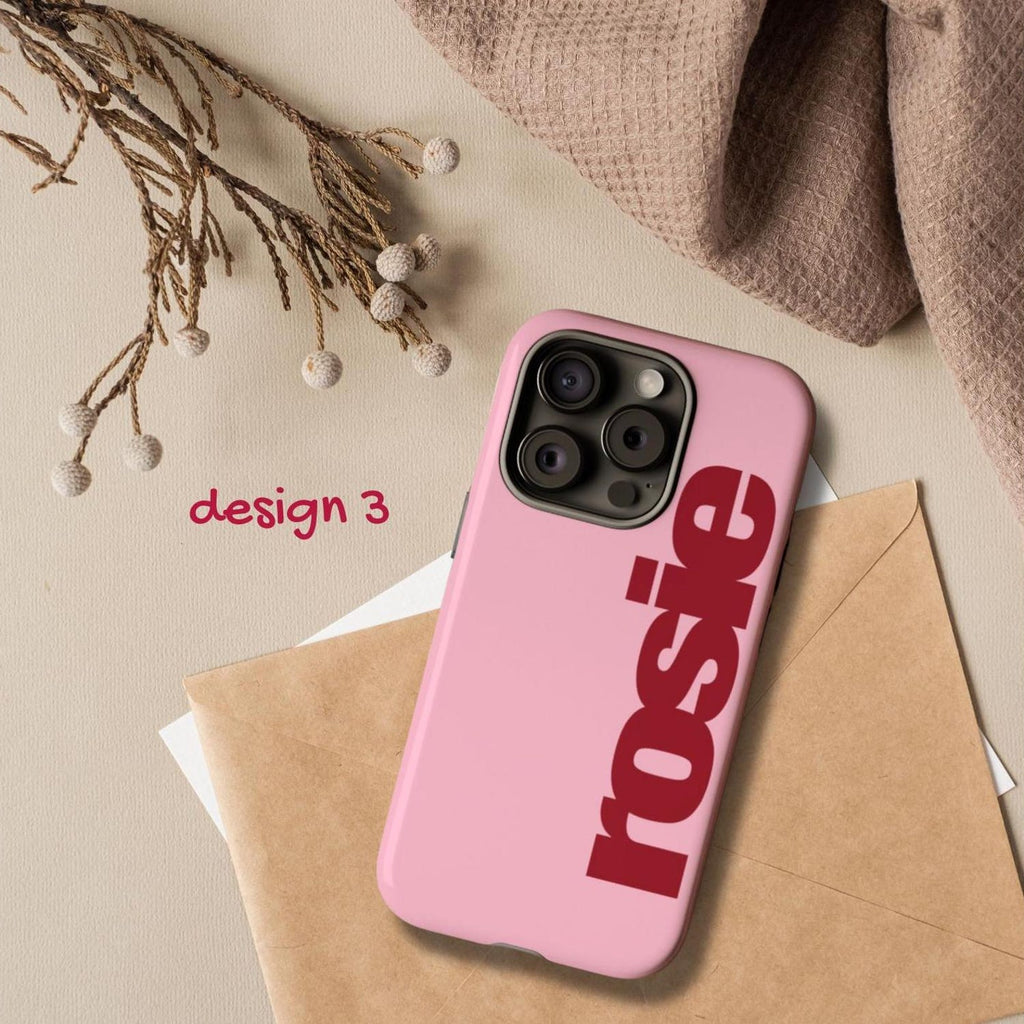 Rosé Rosie Album Kpop Fan Art Tough Case, Cute Phone Cover, Kpop Phone Accessories, BP Fan Merch, Rose Phone Case,
