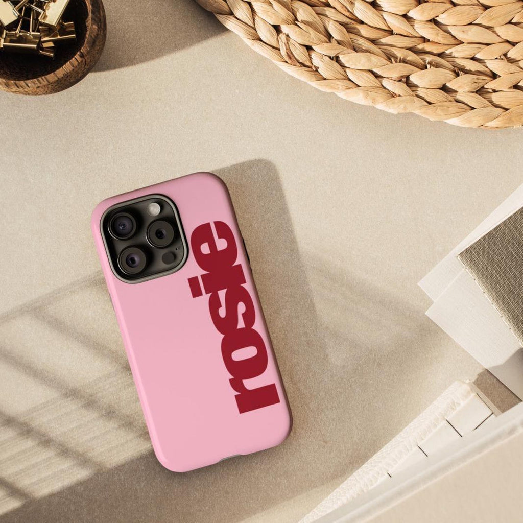 Rosé Rosie Album Kpop Fan Art Tough Case, Cute Phone Cover, Kpop Phone Accessories, BP Fan Merch, Rose Phone Case,