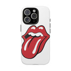 Rolling Stones tough phone case, Rock music lover case, Stones fan gift, Rock music