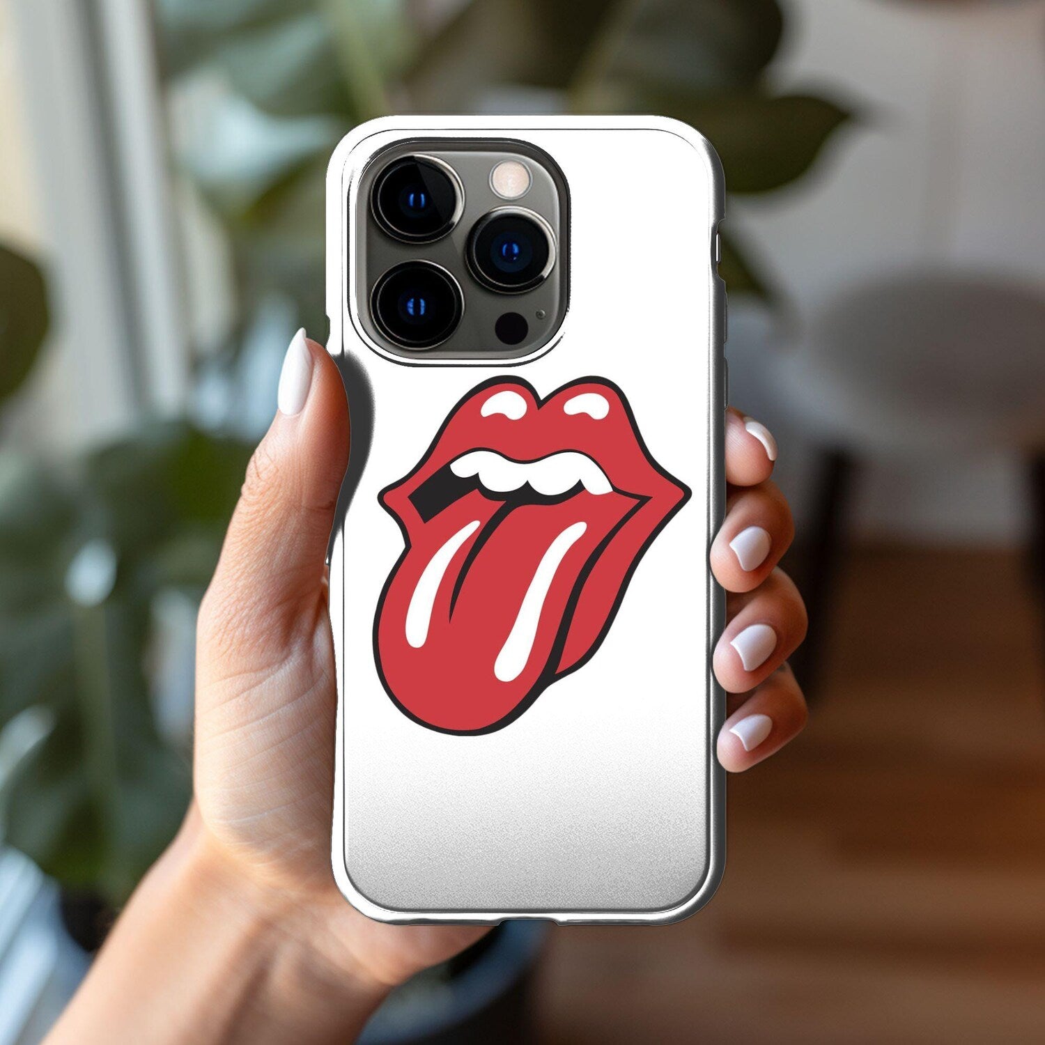 Rolling Stones tough phone case, Rock music lover case, Stones fan gift, Rock music