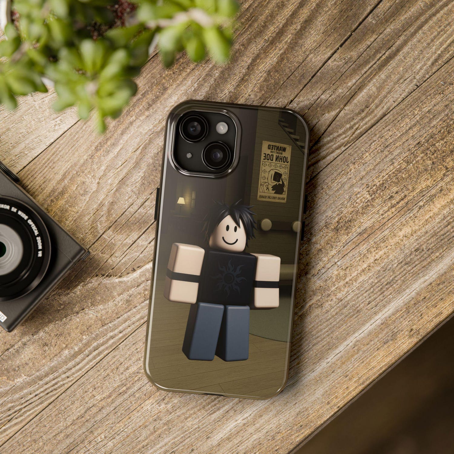 Two time inspired forsaken roblox, love games, Character Tough Phone Case | Gamer Gift | Unique Accessories | Video Game Decor