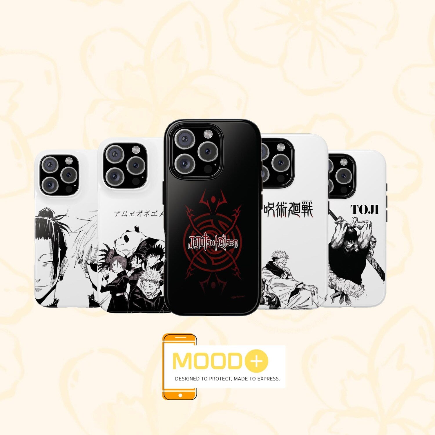 Anime JJK Tough Case for Phone Cute Phone Accessories Gifts Tech Cover Customizable Cell Phone Cases