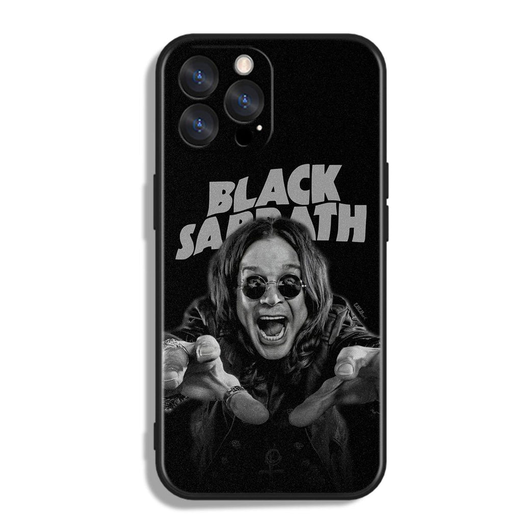 Ozzy Osbourne Black Sabbath Phone Case, Gothic Rock Legend Style Trendy and Protective Case Cover Art