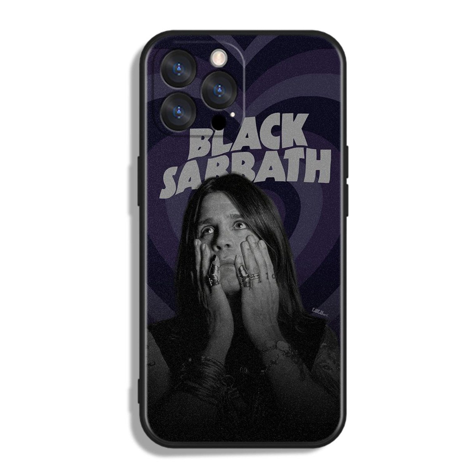 Ozzy Osbourne Black Sabbath Phone Case, Gothic Rock Legend Style Trendy and Protective Case Cover Art