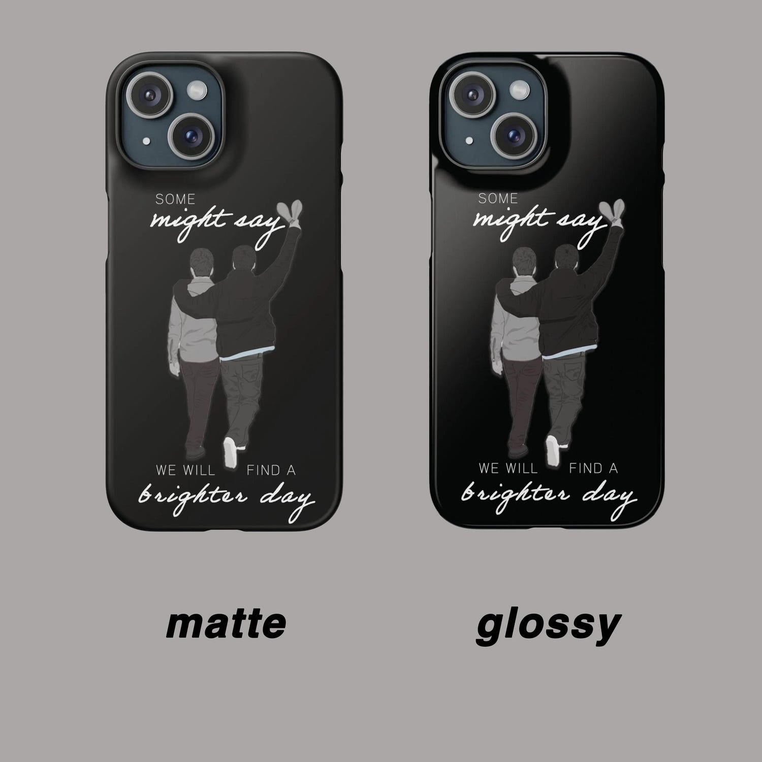 Oasis Britpop Inspired Phone Case Retro 90s Rock Music Fan Gift Vintage Band Style Slim Protective Cover Matte or Glossy