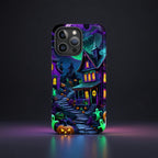 Haunted Mansion Halloween Phone Case: Spooky Gothic Phone Protector