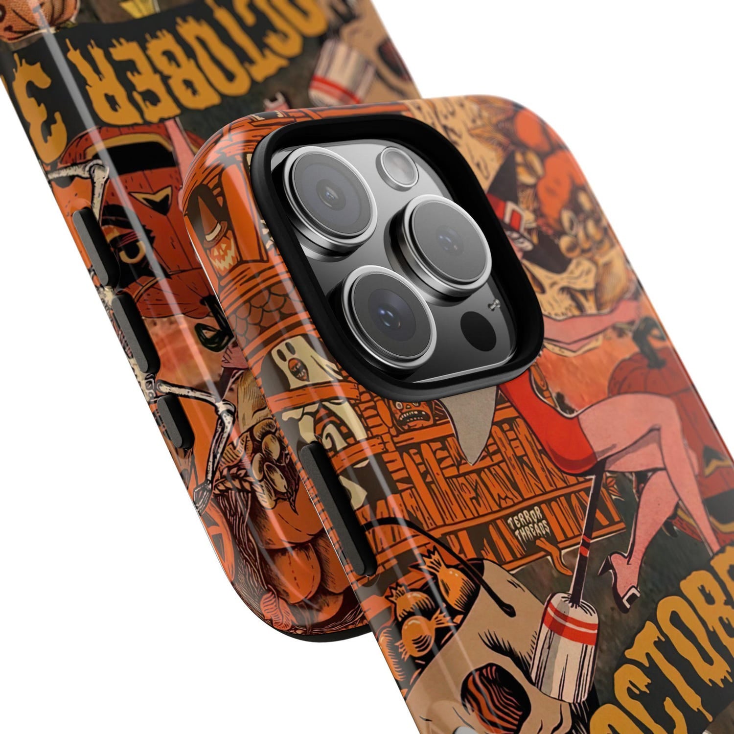 Halloween Horror Movie Phone Case, Halloween Scary Scream Terrifier Phone Case, Vintage Halloween Phone Case