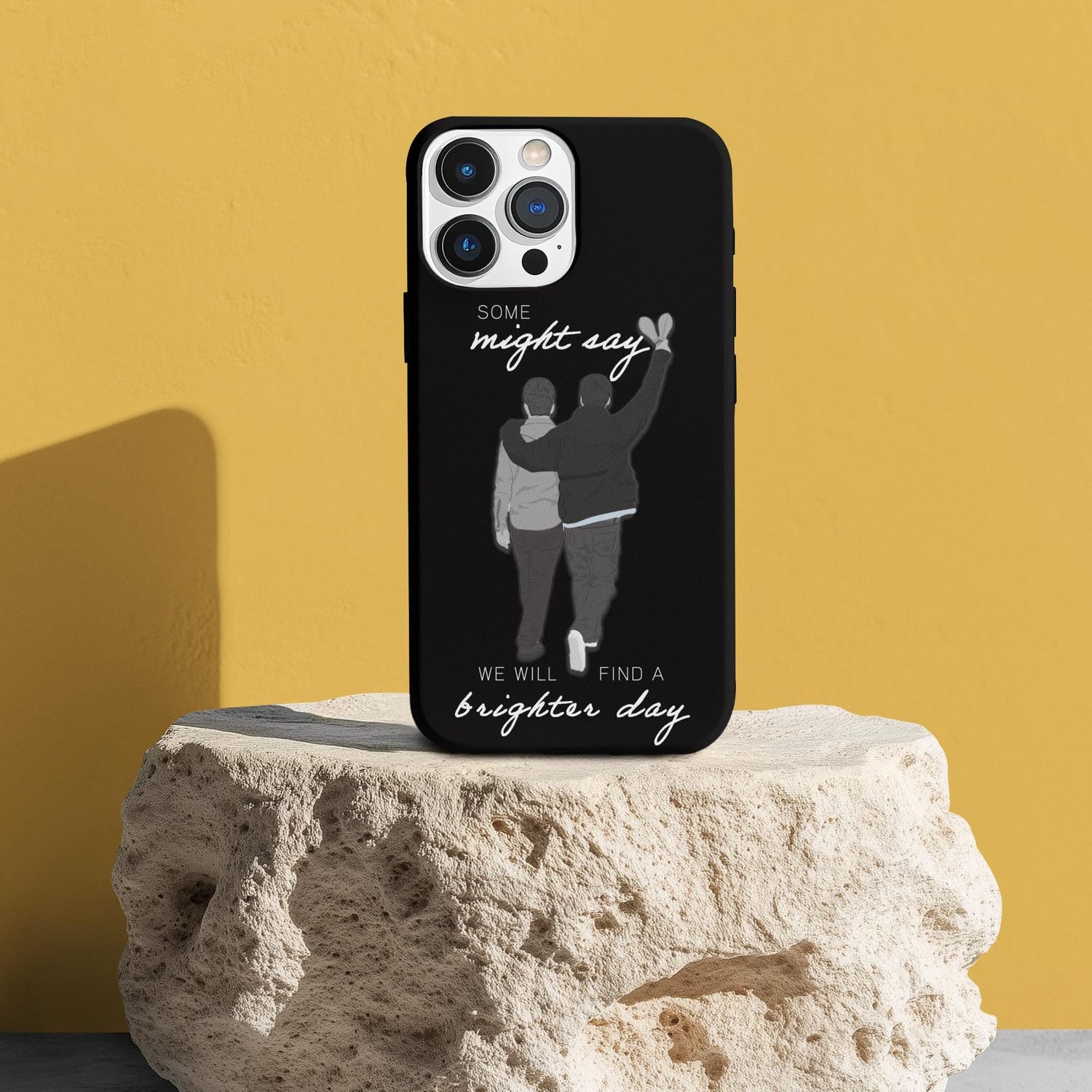 Oasis Britpop Inspired Phone Case Retro 90s Rock Music Fan Gift Vintage Band Style Slim Protective Cover Matte or Glossy