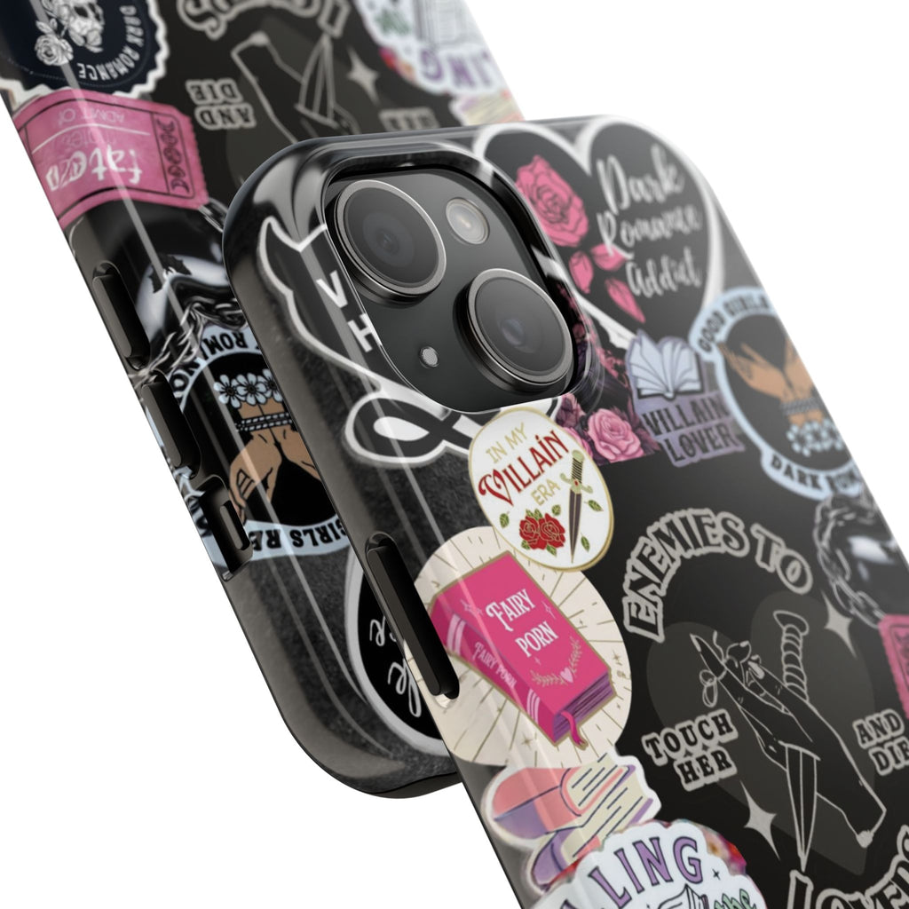 Dark Romance Villain Phone Case – Enemies to Lovers Aesthetic, Booktok Gothic Design Cover, Phone Accessory for ip 11 12 13 14 15 16 Promax Pro Plus