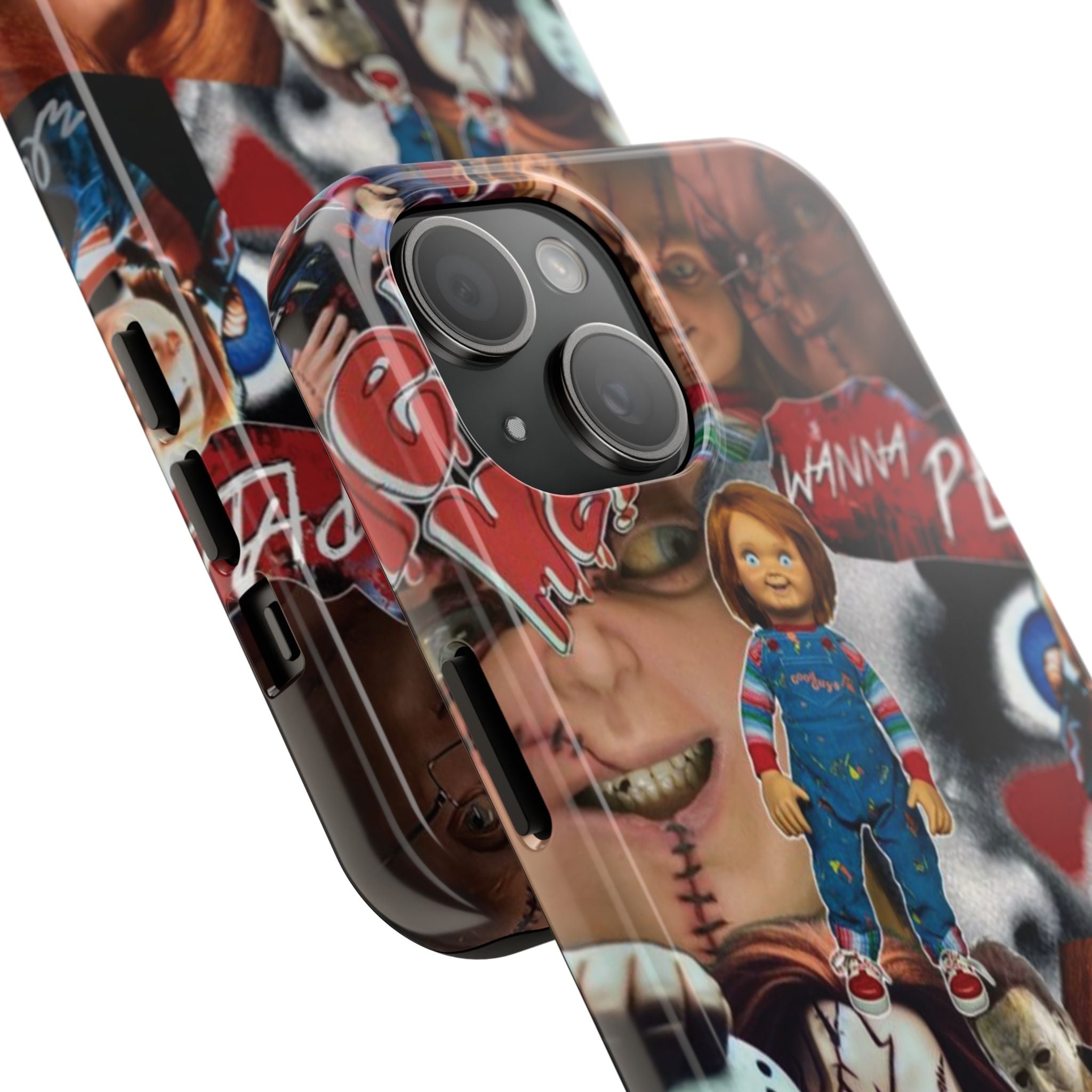 Chucky Horror Movie Phone Case – Scary Killer Doll Halloween Aesthetic Cover